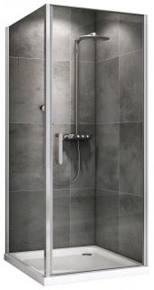 Душевой уголок ABBER Sonnenstrand AG04080-S75 80x75см хром